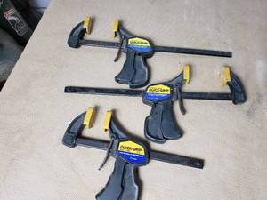 12 and 6 Quick Grip Clamps