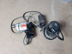Black & Decker Drill and Porter Cable Sander