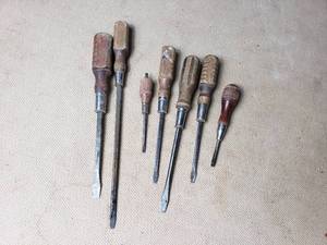 Wood Handle Screwdrivers