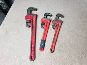 3 Pipe Wrenches