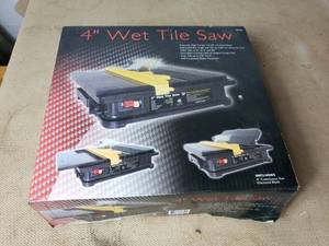 4 Wet Tile Saw