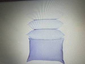lot 13 image: DreamSleep Hypoallergenic Pillow 4-...
