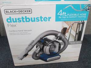 lot 24 image: BLACKDECKER dustbuster Lithium FLE...