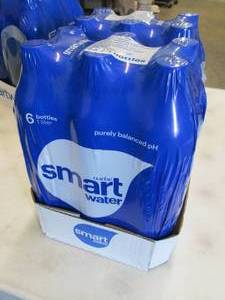 lot 55 image: 12- 1 liter Bottles Smart Water ...