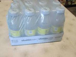 lot 63 image: 12- 20 oz Bottles Vitamin Water Zer...