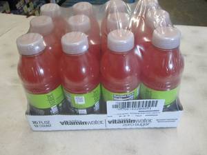 lot 64 image: 12- 20 oz Bottles Vitamin Water Zer...