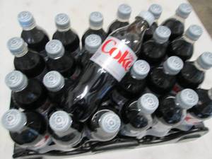 lot 73 image: 24- 500 ml Bottles Diet Coke...