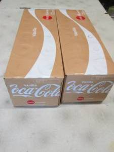 lot 76 image: 2- 12 pks 12 oz  CansVanilla Coke...
