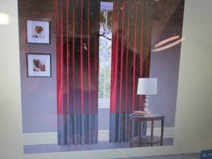 lot 127 image: Lush Decor Milione Fiori Panel Pair...