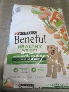 lot 186 image: 14 lb Bag Purina Beneful Healthy We...