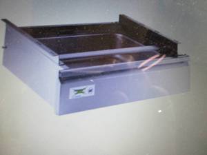 lot 195 image: Regency 20 x 20 x 5 Drawer with ...