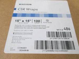 lot 215 image: McKesson Sterilization Wrap Blue 15...