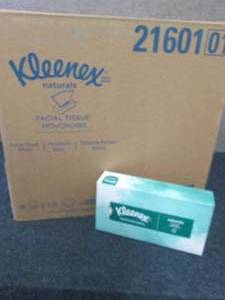 lot 219 image: Case off Kleenex Naturals 2 Ply Fac...