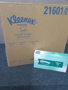 lot 222 image: Case off Kleenex Naturals 2 Ply Fac...