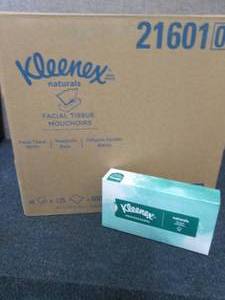 lot 223 image: Case off Kleenex Naturals 2 Ply Fac...