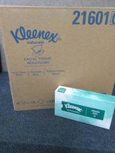 lot 226 image: Case off Kleenex Naturals 2 Ply Fac...
