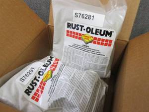 lot 240 image: 4- 1 lb Bags Rust-Oleum Anti Skid A...