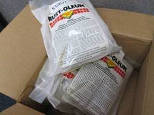 lot 241 image: 4- 1 lb Bags Rust-Oleum Anti Skid A...