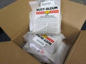 lot 242 image: 4- 1 lb Bags Rust-Oleum Anti Skid A...