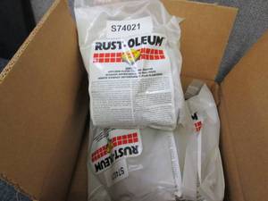 lot 244 image: 4- 1 lb Bags Rust-Oleum Anti Skid A...
