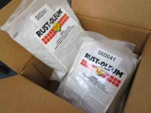 lot 245 image: 4- 1 lb Bags Rust-Oleum Anti Skid A...
