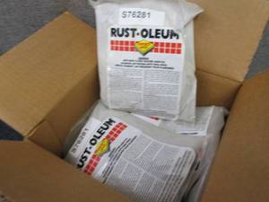 lot 246 image: 4- 1 lb Bags Rust-Oleum Anti Skid A...