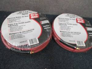lot 267 image: 2 Grip Rite 14 X 50 Air Hose Wit...
