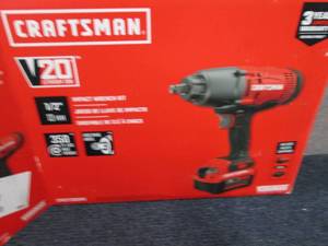 lot 302 image: LB-Craftsman 20V MAX Cordless 12 ...