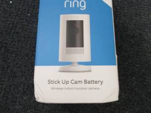 lot 310 image: Ring Stick Up Cam Battery (3rd Gene...