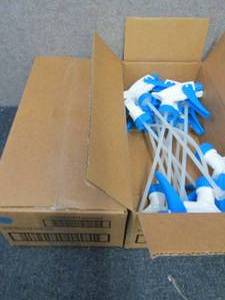 lot 382 image: 2- 12 pks Sprayer Heads for 32 oz B...