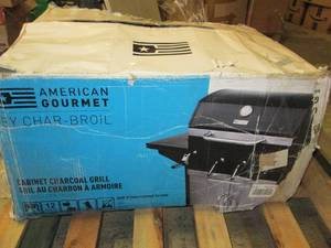 american gourmet cabinet charcoal g...