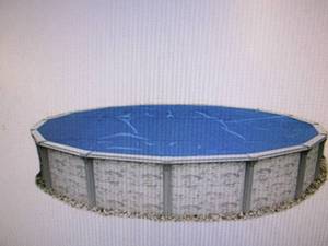 Swim Time Round Solar Pool Blanket...