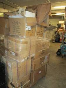 pallet of new old stock porcelain k...