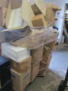 pallet of new old stock porcelain k...