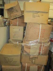 pallet of new old stock porcelain k...