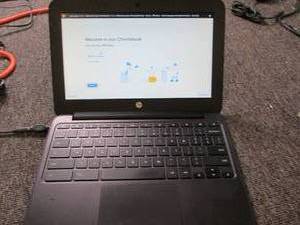 HP chromebook has been factory rese...