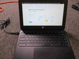 HP chromebook has been factory rese...