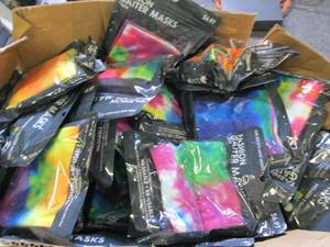 box of neck gaiters ...