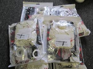 6 packages of halloween party decor...