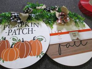 3 new 15 inch circle signs ...