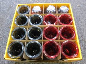162 packs of acrylic shot glasses ...