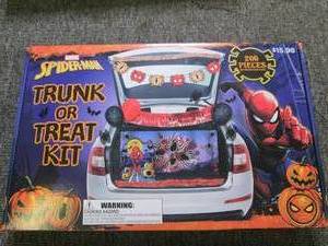 new spiderman 200pc trunk or treat ...