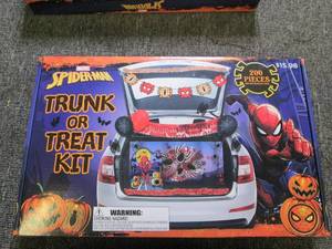 new spiderman 200pc trunk or treat ...