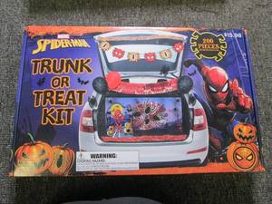 new spiderman 200pc trunk or treat ...