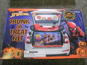 new spiderman 200pc trunk or treat ...