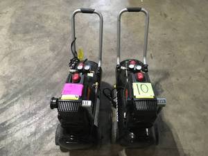 lot 10 image: Lot of 2 Husky 8G 150 PSI Hotdog Air Compressor Customer Returns See Terms on Auction
