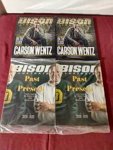 4 NDSU Bison Illustrated Magazines With Football Stars