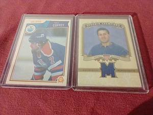 Paul Coffey Card Lot - Autograph & Relic