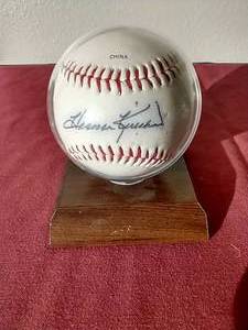 Autographed Harmon Killebrew Ball