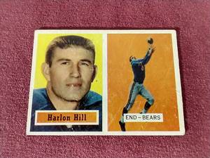 1957 Topps Harlon Hill Card